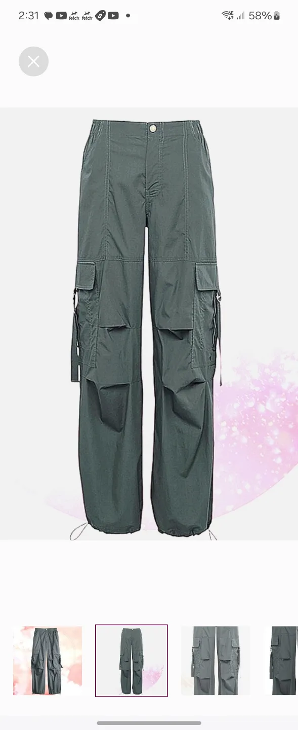 NWT XL Cargo Pants - Gray image indicator(7)