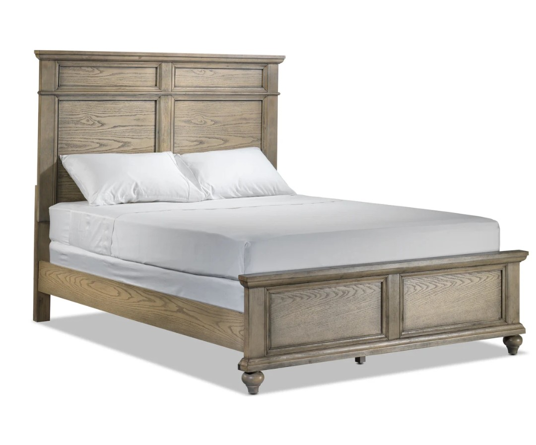 Emma 3-Piece King Bedroom Set - Oak - photo 2