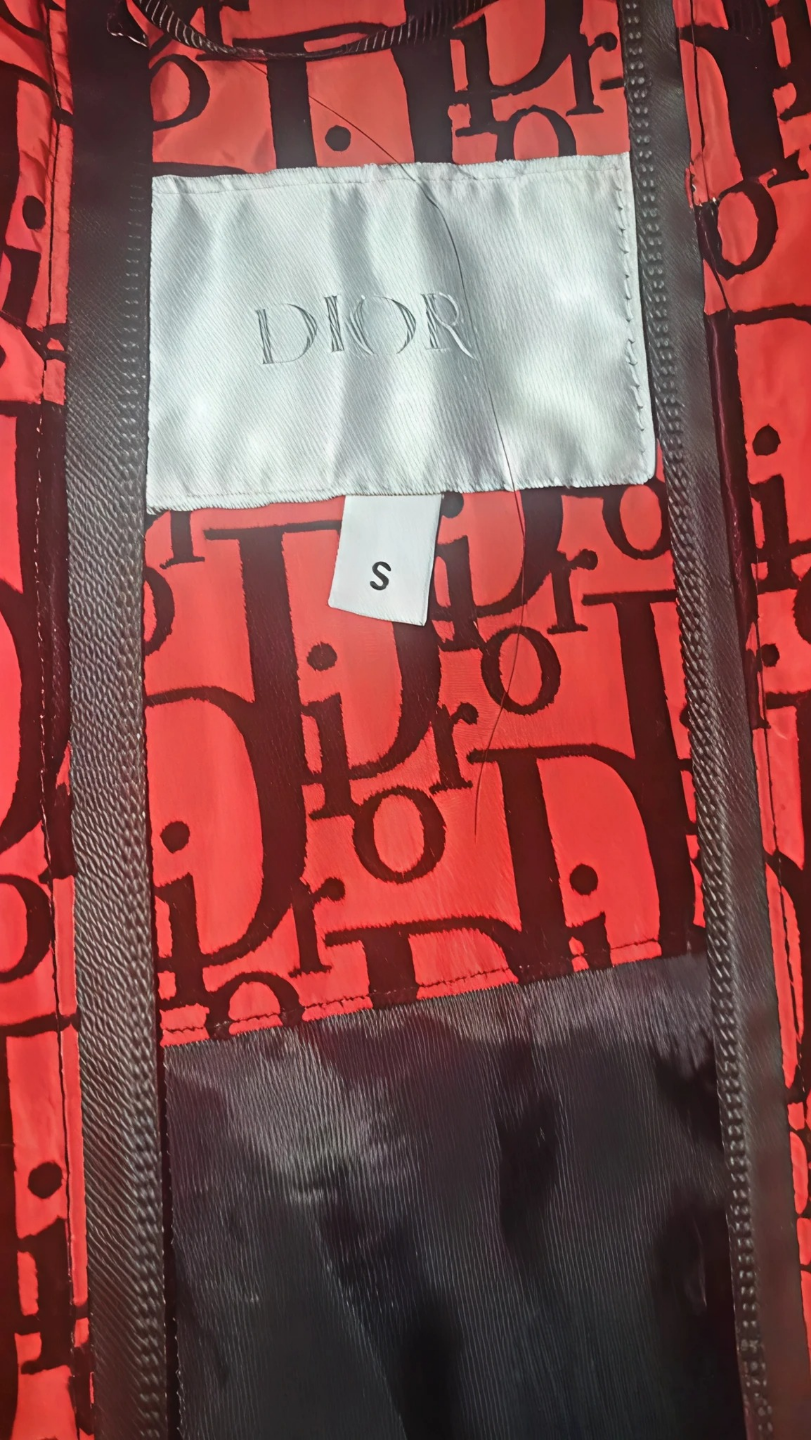 Dior Oblique Print Jacket - Size S - photo 2