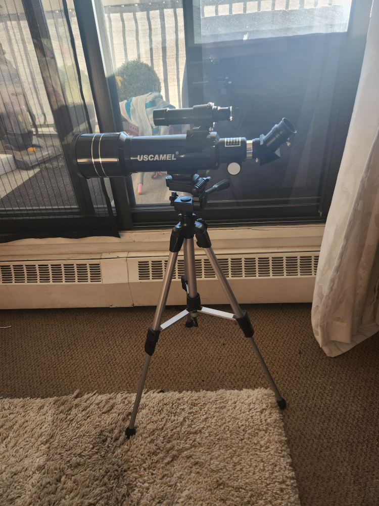 USCAMEL Refracting Telescope with Tripod