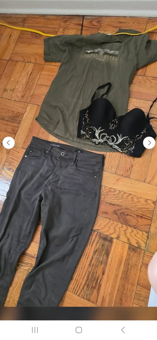 graphic Tee, Bra, and Pants Bundle thumbnail