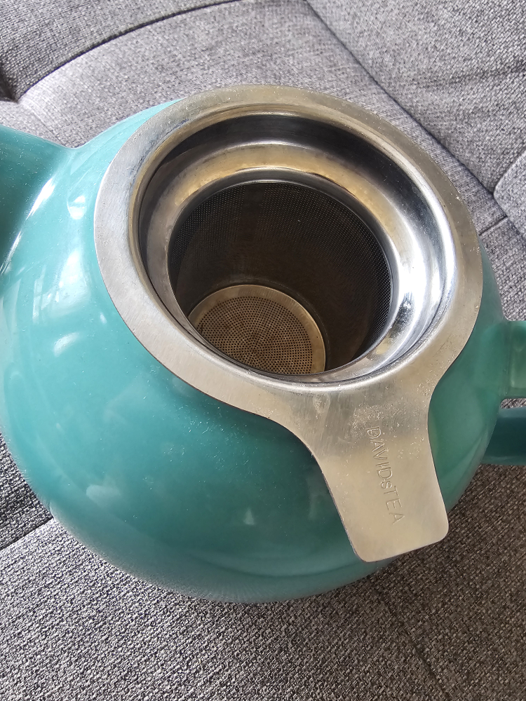 David's Tea Teal Teapot with Infuser - photo 2