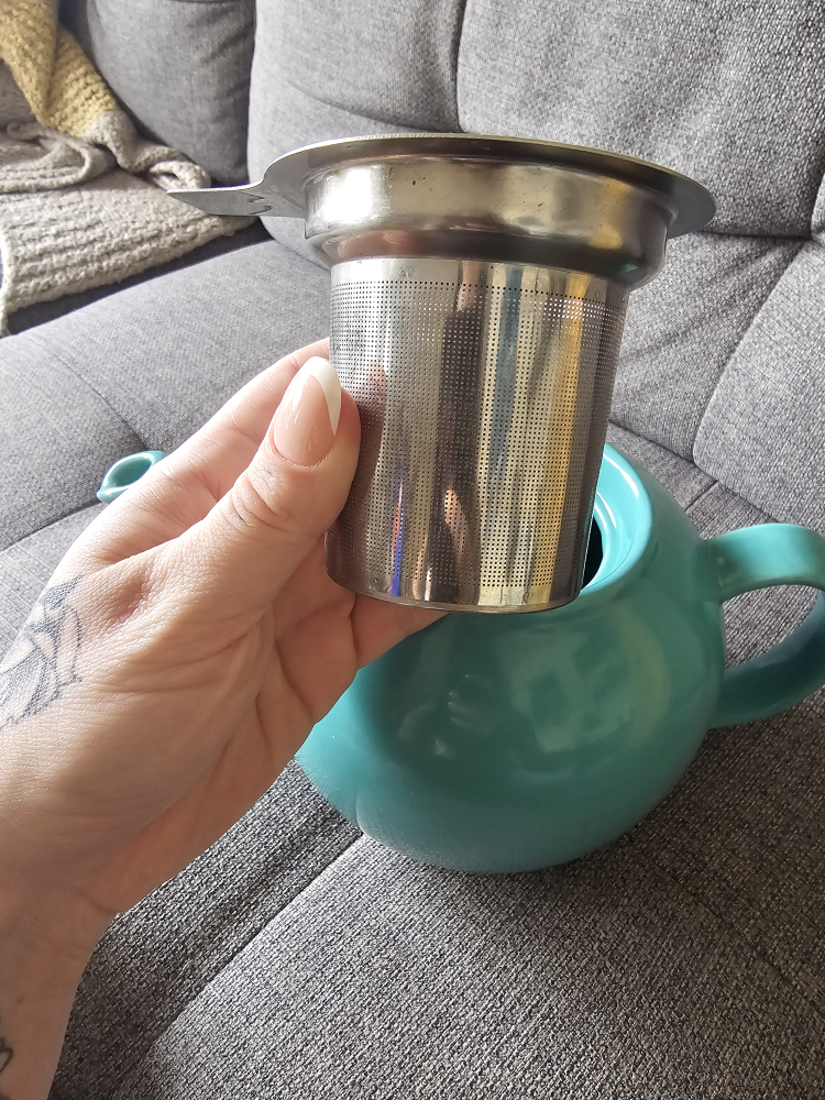 David's Tea Teal Teapot with Infuser - photo 3