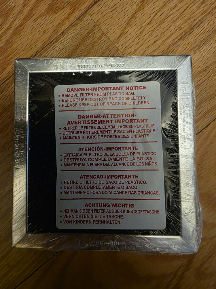 Range Hood Charcoal Filter - photo 3