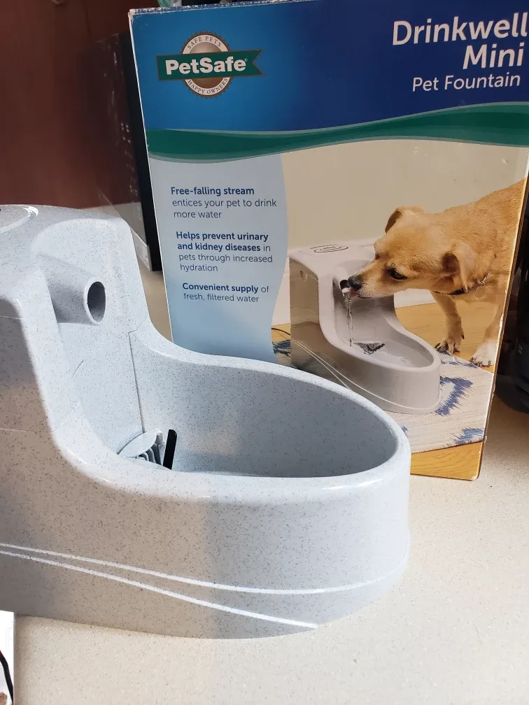 Cat/Dog drinking fountain image indicator(6)