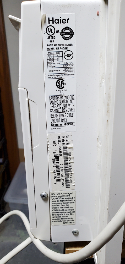 Haier Window Air Conditioner - photo 3