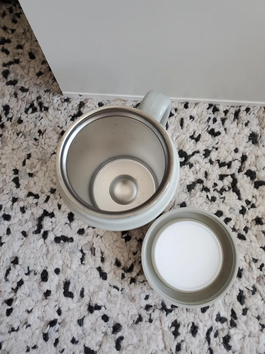 💚🌱Stainless Steel Insulated Travel Mug image indicator(3)