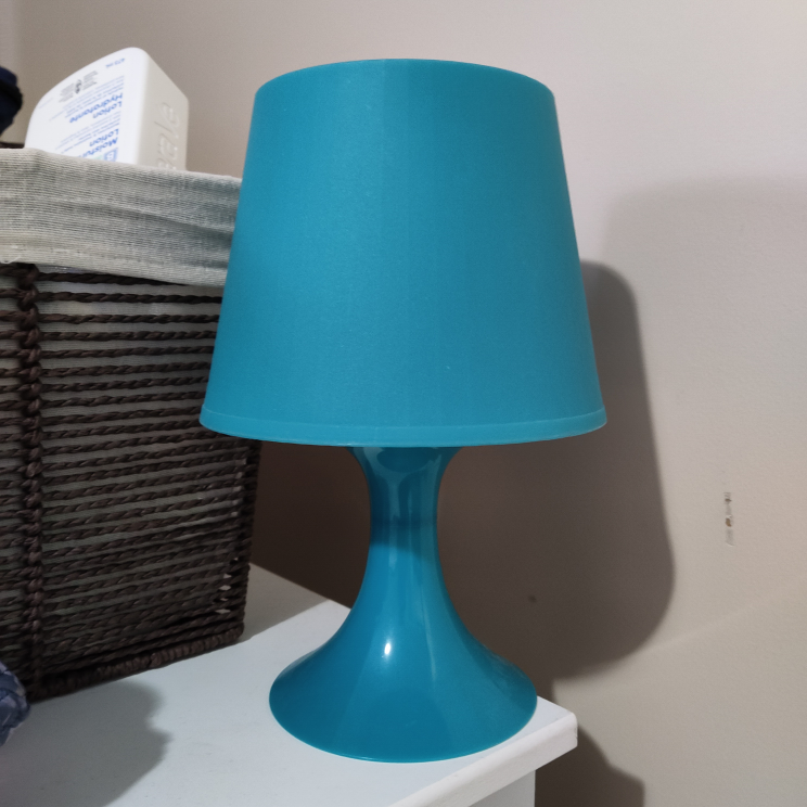 Teal Table Lamp