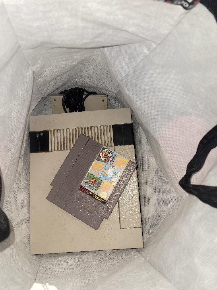 NES Console with Game