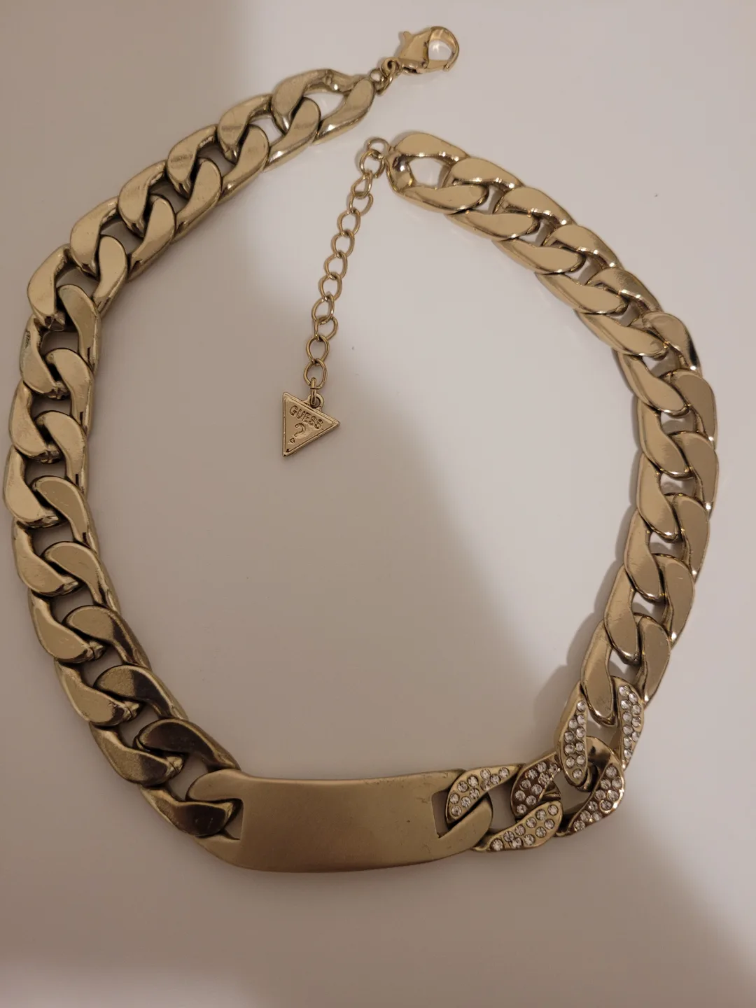 GUESS Gold Tone Chain Necklace image indicator(5)