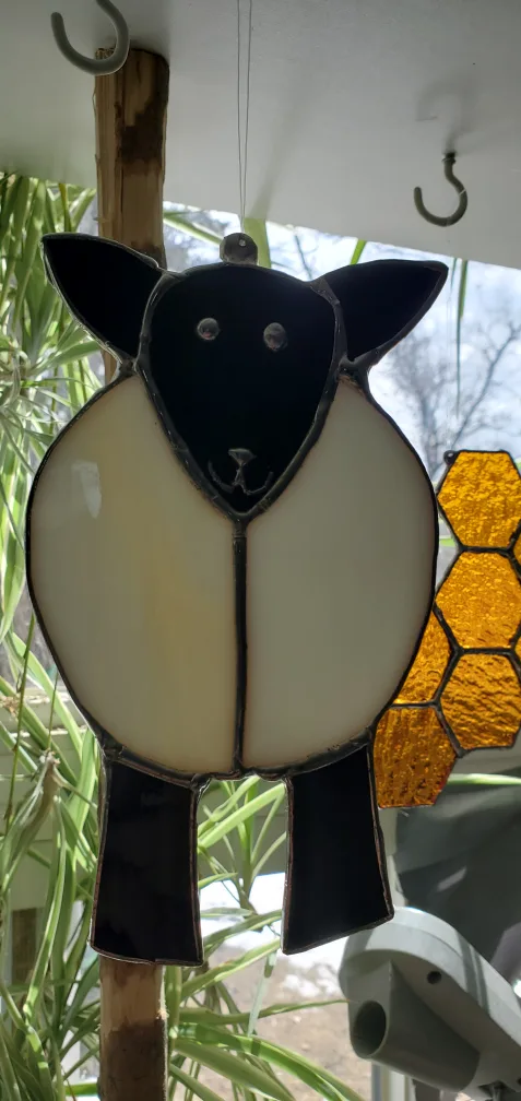 Stained Glass Sheep thumbnail