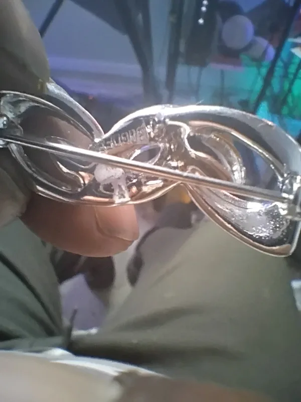 Vintage Coro Rhinestone Brooch image indicator(4)