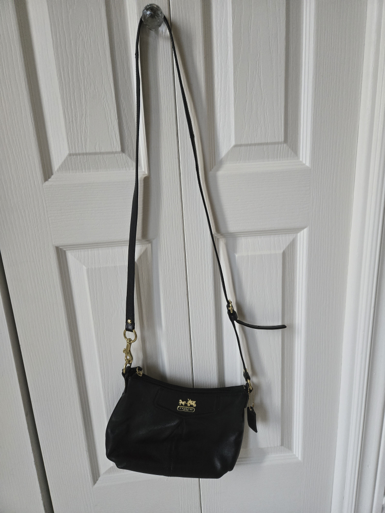 Coach Black Leather Crossbody Bag - photo 3