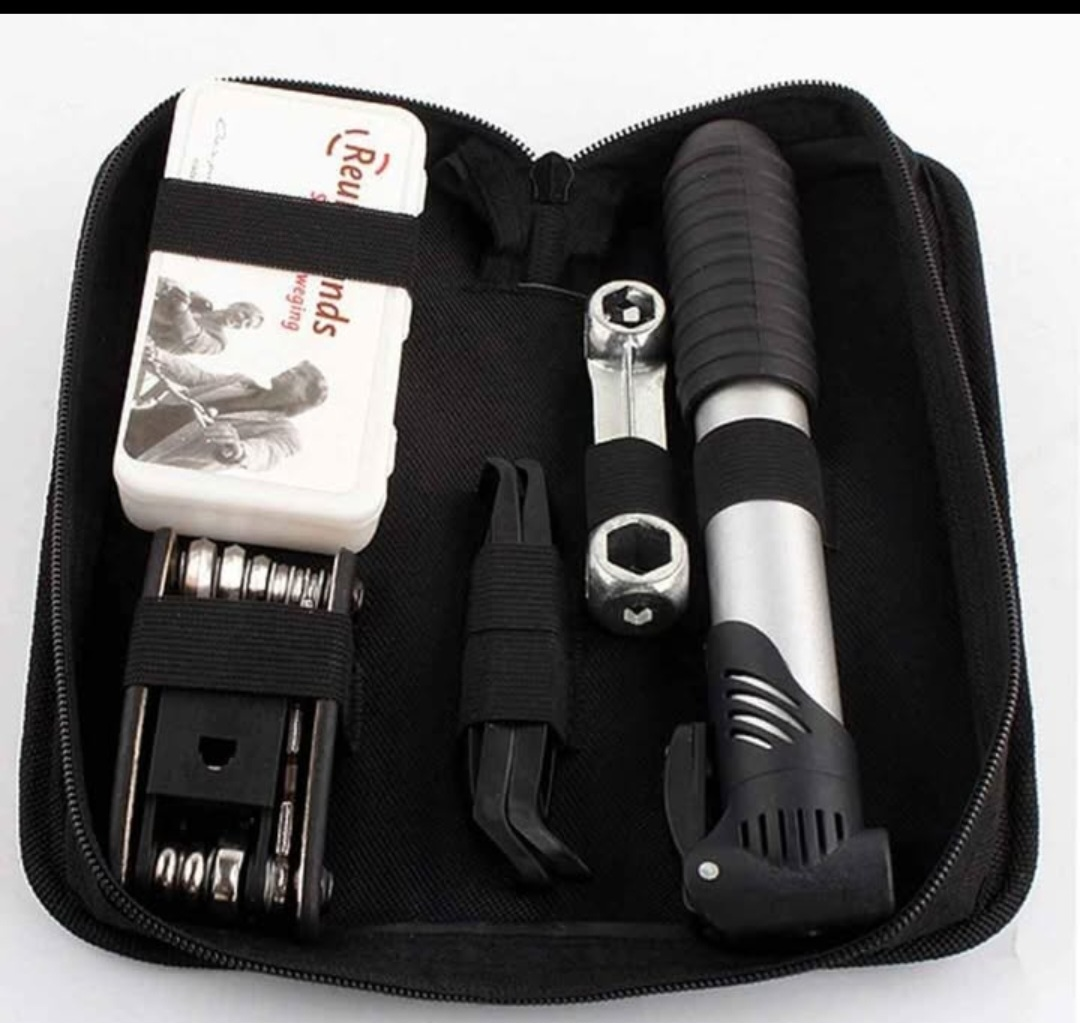 brand new Bicycle Repair Kit with pump and tools