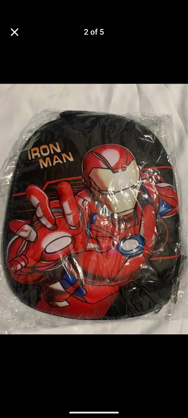 Kids' Backpacks - Mario, Iron Man, Astronaut Designs image indicator(3)