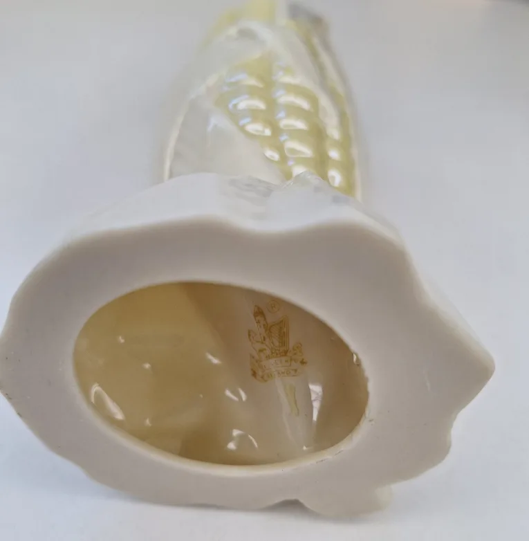 REDUCED Belleek Corn on the Cob Vase image indicator(4)