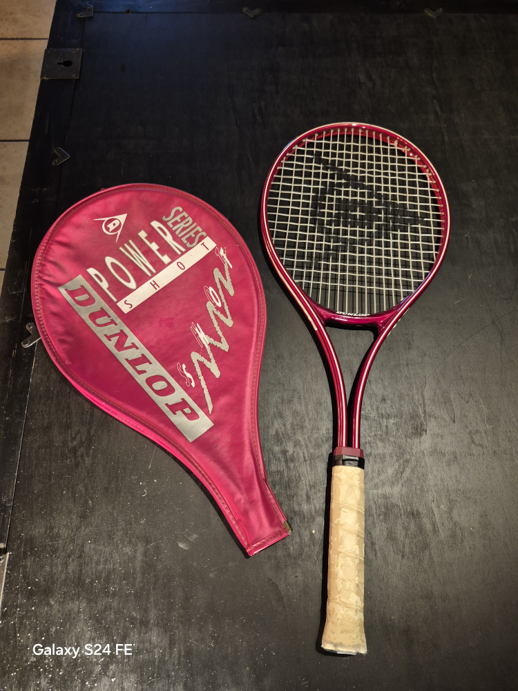 Vintage Tennis Racquets - Wilson, Dunlop, Spalding - Lot of 4