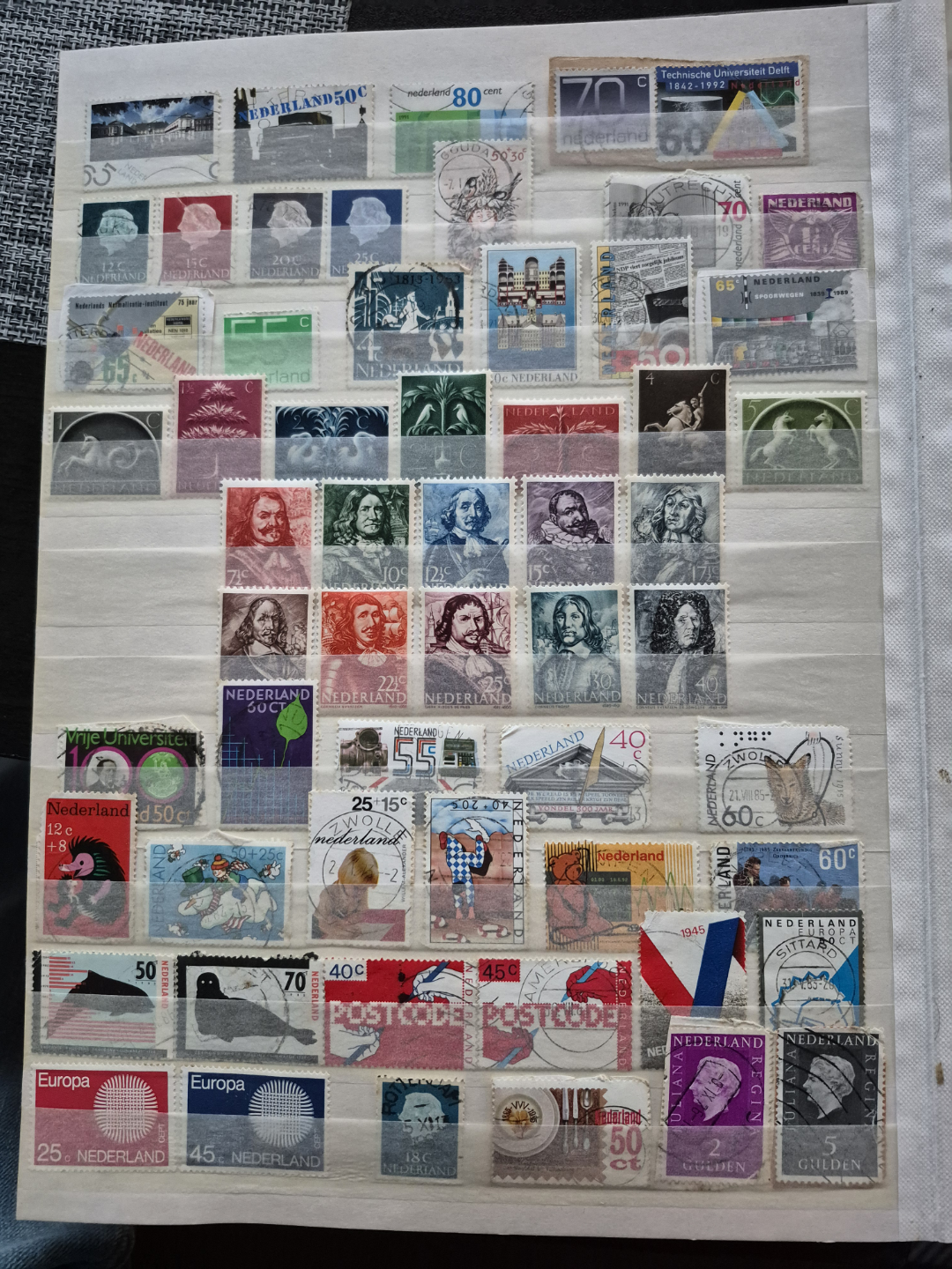 Large Collection of Netherlands and International Postage Stamps - photo 2