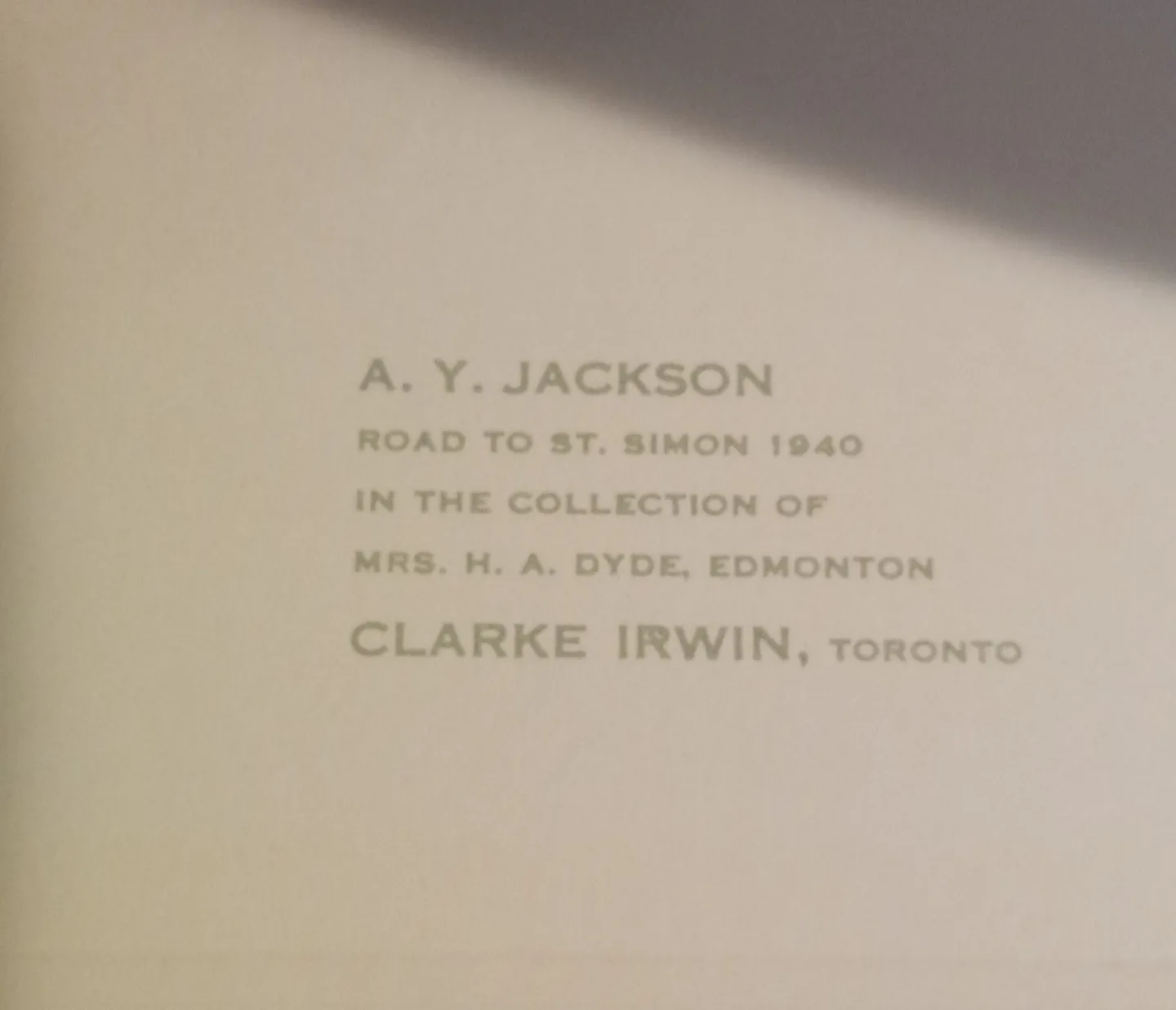 A.Y. Jackson images lot of 8 image indicator(9)