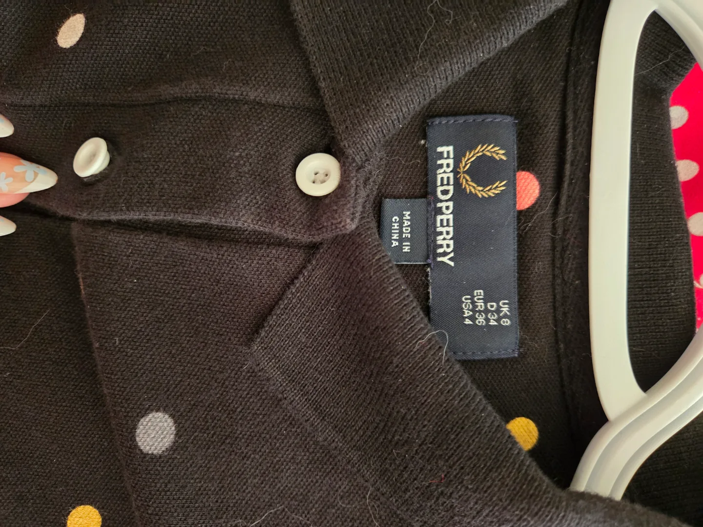 Fred Perry Polka Dot Polo image indicator(3)