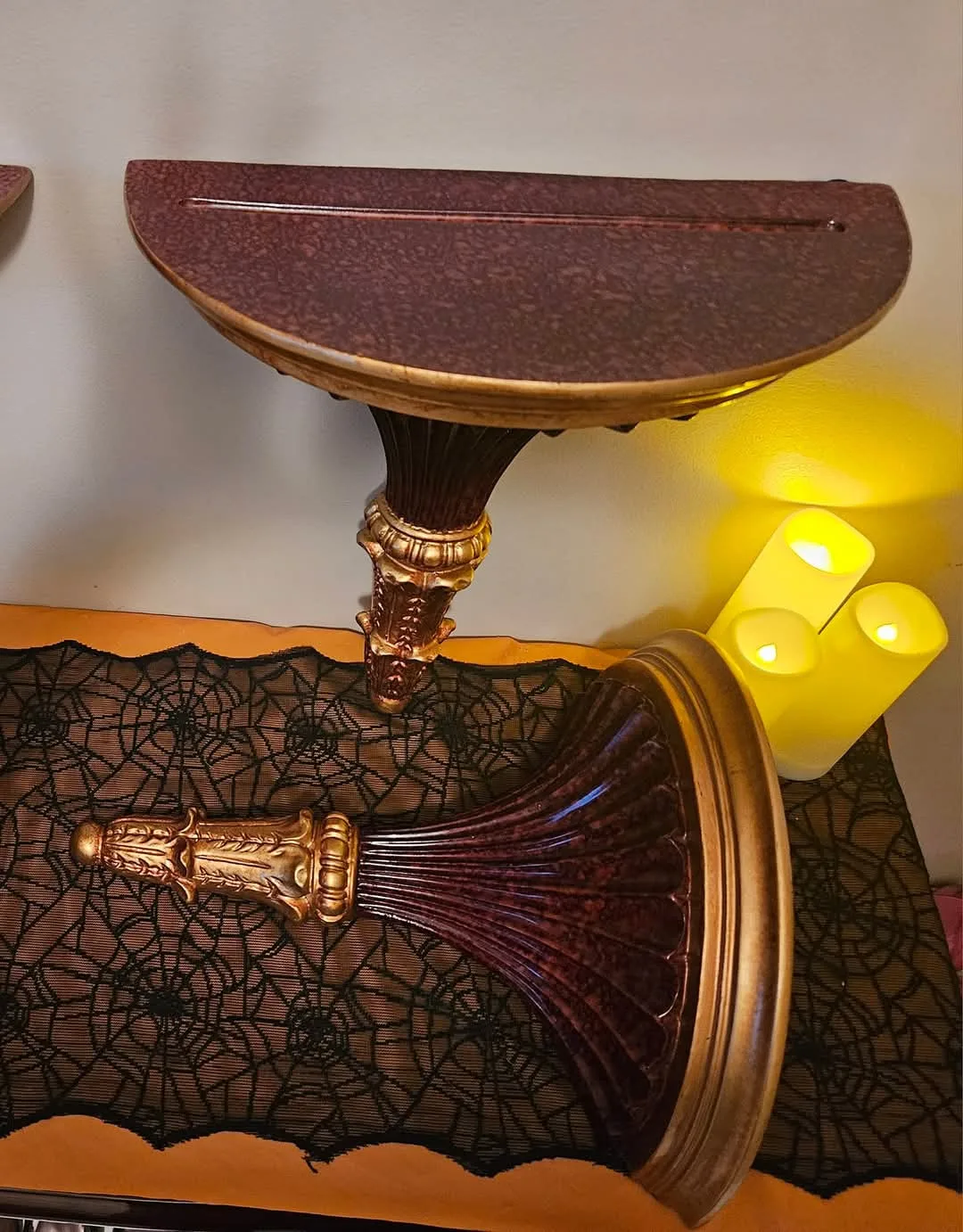 XL Vintage Wall Mount Sconce Shelves/Wall Corbels image indicator(4)