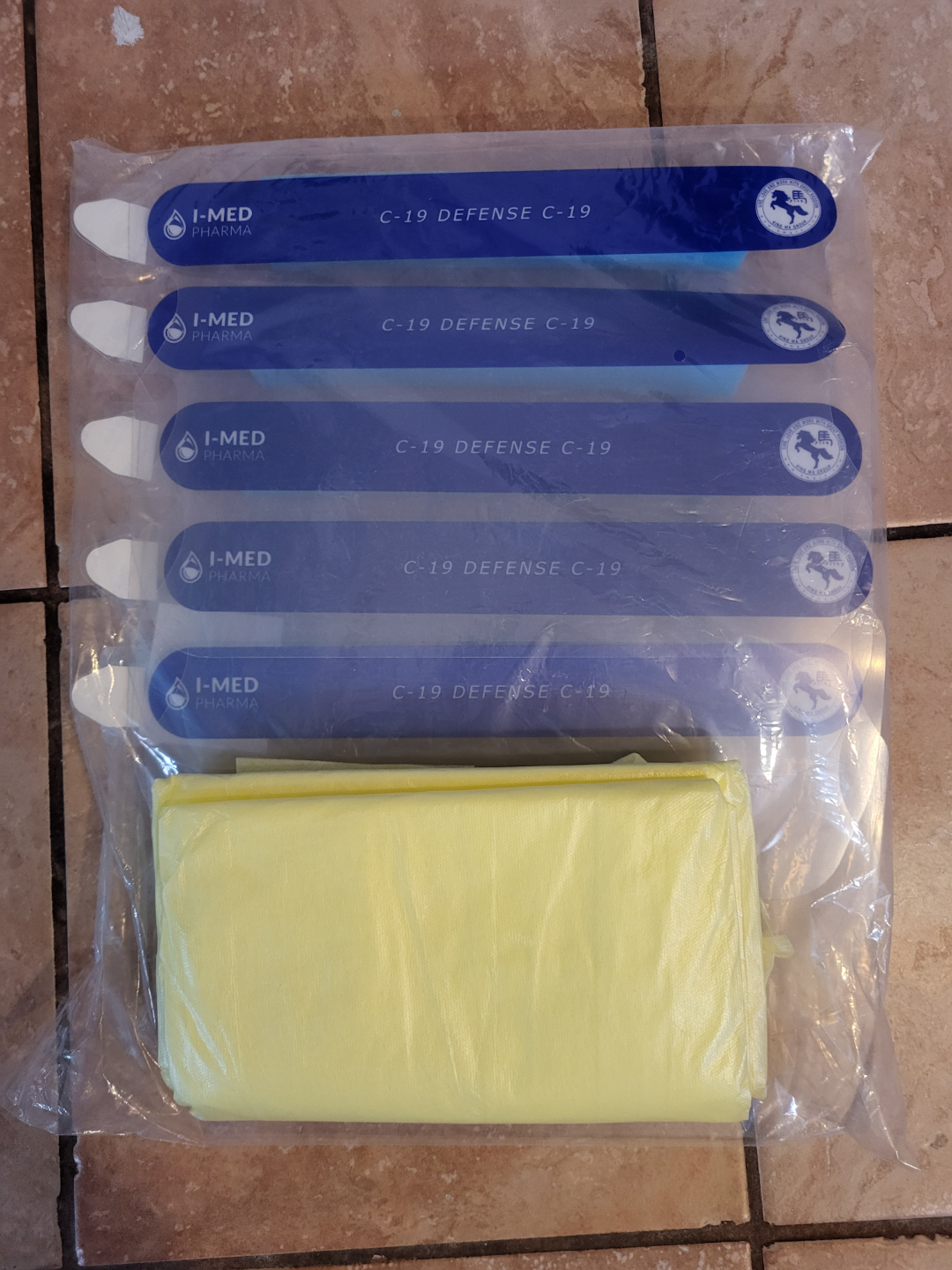 I-Med Pharma C-19 Defense Face Shield Kit