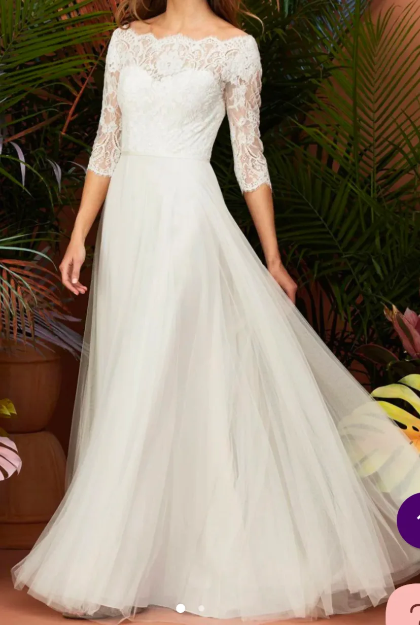 Wtoo by Watters Wedding Dress Size 12 image indicator(2)