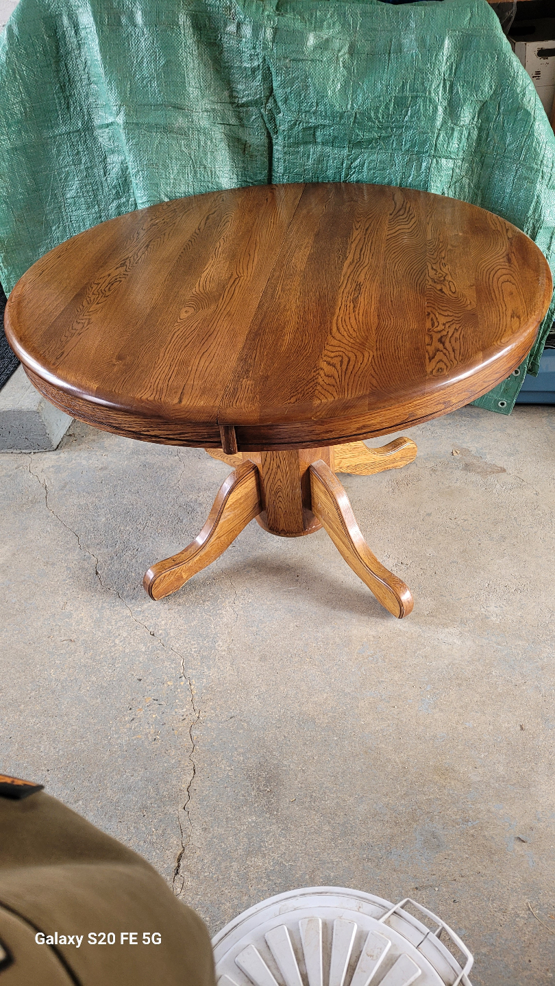 Solid Oak Kitchen Table