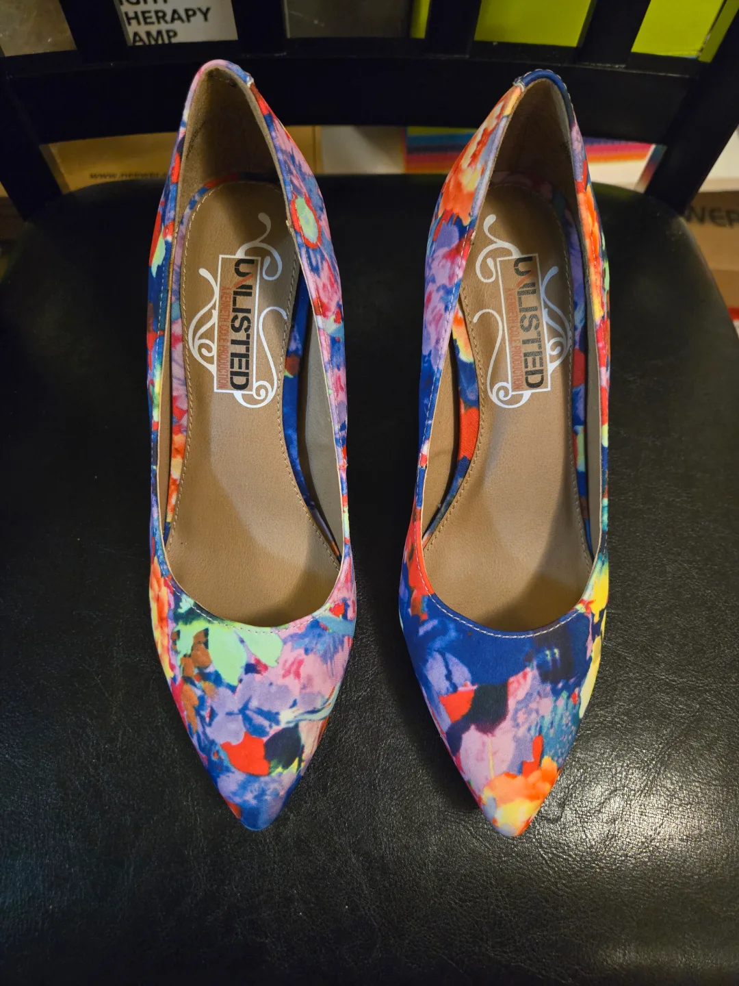 UNLISTED Women's Floral Heels - Size 6 thumbnail