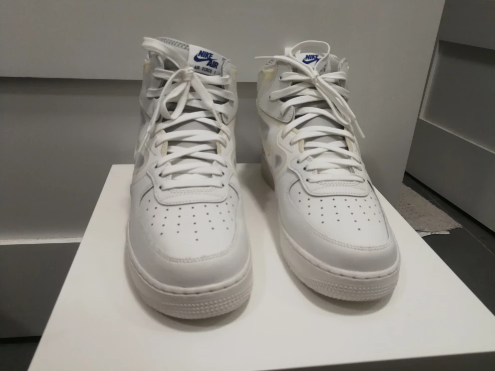 NEW Nike Air Force 1 Mid React 'Summer White' sz 11.5 - photo 4