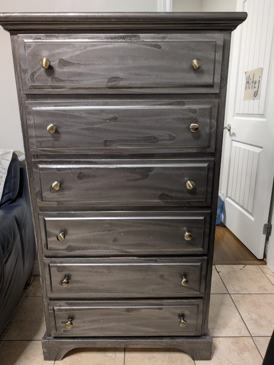 Six-Drawer Tallboy