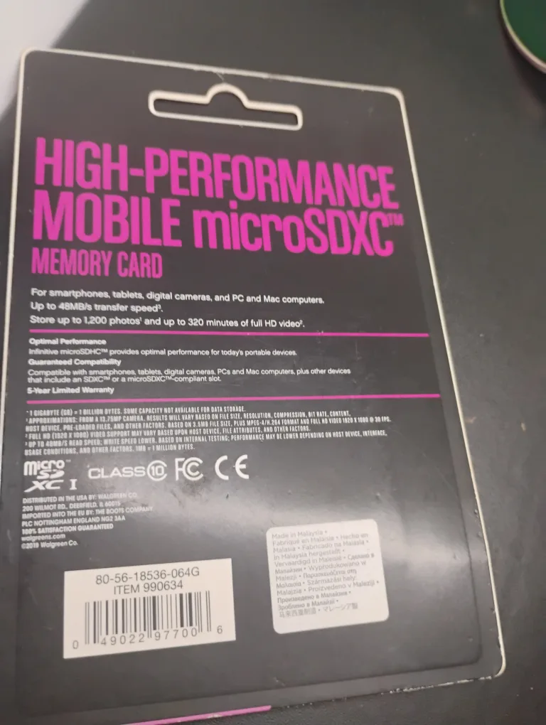 Infinitive 64GB Mobile Memory Card with Adapter image indicator(2)