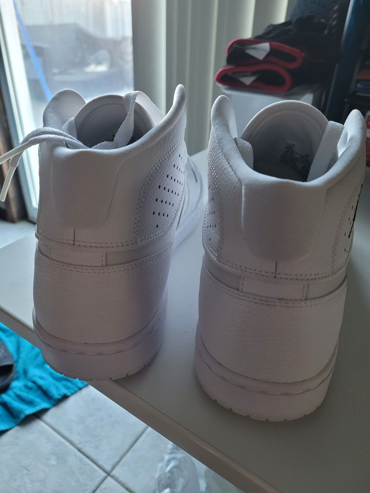 Jordan Jumpman Mid Sneakers - White - Size US 12 - photo 4