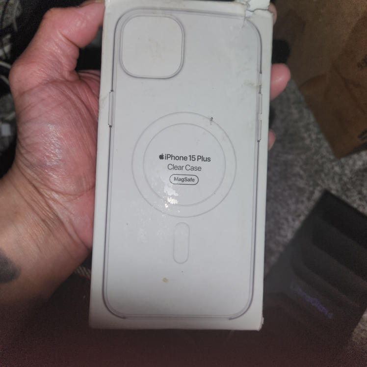 iPhone 15 Plus Clear Case with MagSafe