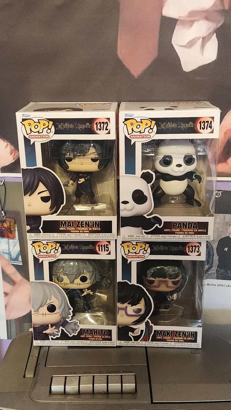 jujutsu Kaisen Funko Pops! READ DESCRIPTION image indicator(2)