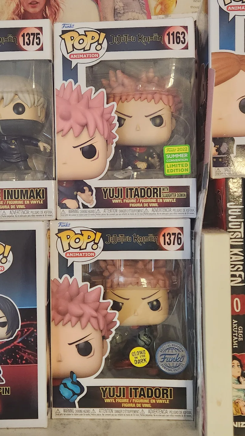 jujutsu Kaisen Funko Pops! READ DESCRIPTION image indicator(3)
