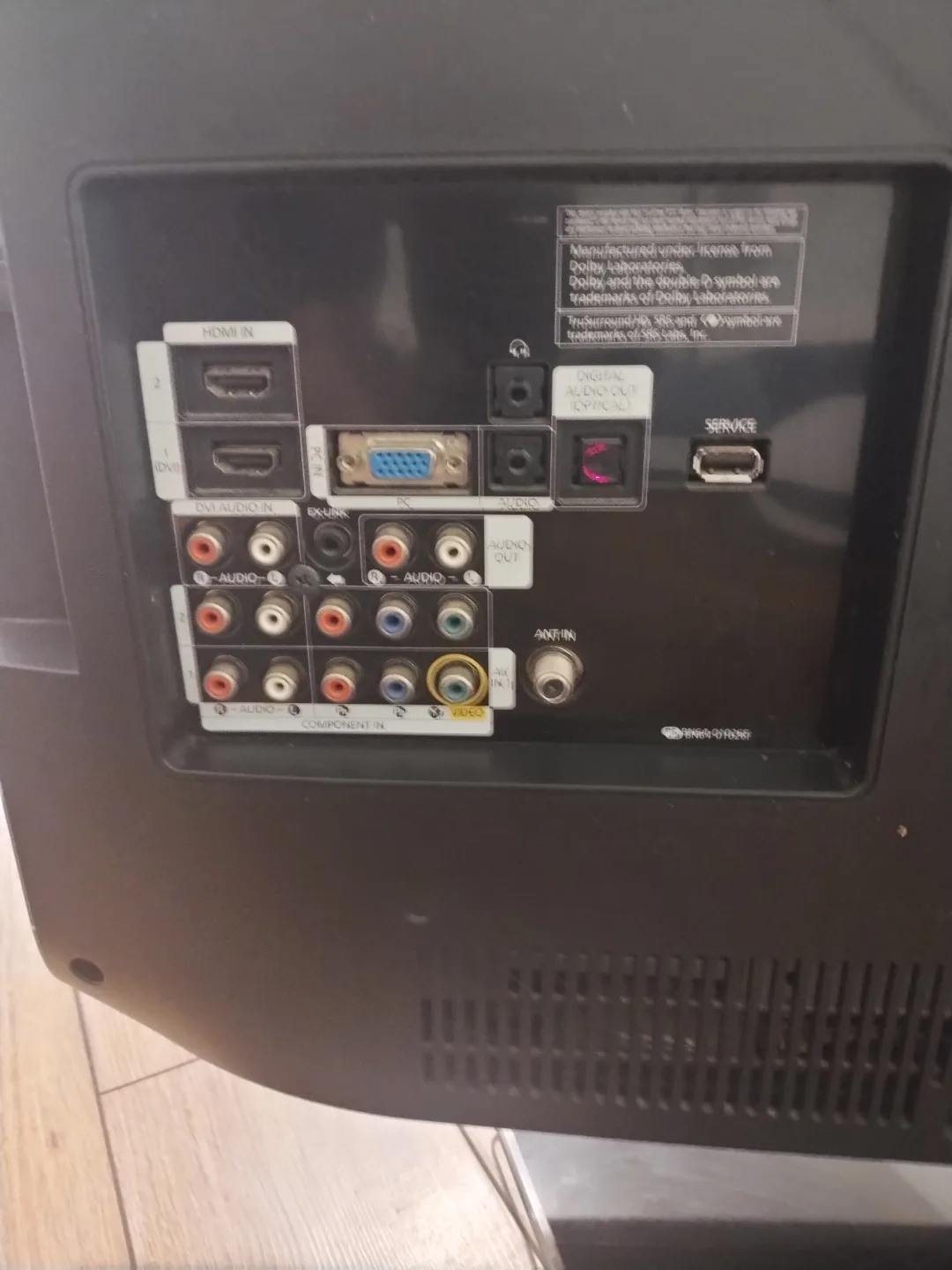 Samsung 32 inch LCD TV image indicator(3)