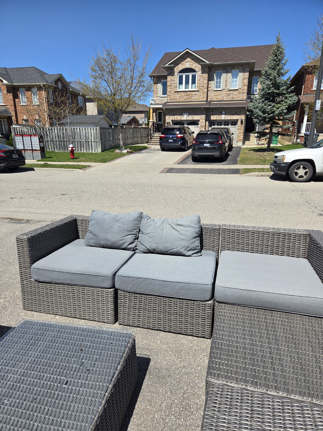 7-Piece Outdoor Wicker Patio Conversation Set - photo 4