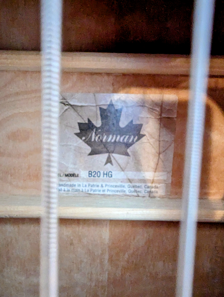 Norman B20 HG Acoustic Guitar - photo 2