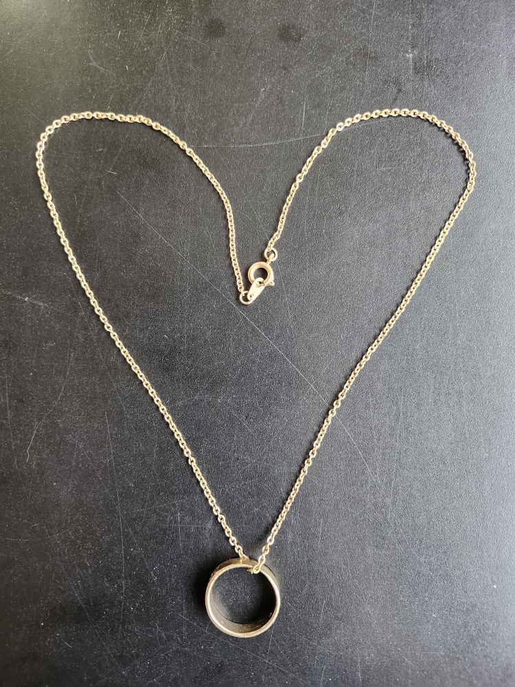 Outlander Clair's Wedding Ring Necklace