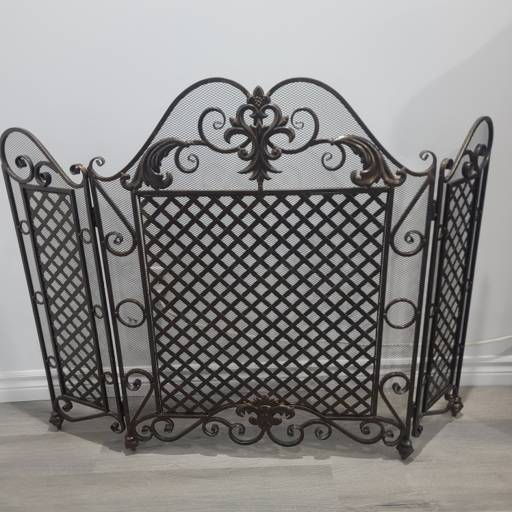 Ornate Fireplace Screen