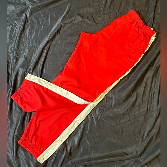 Men's Umbro Black Track Pants Large & Nike track pants Red - photo 3