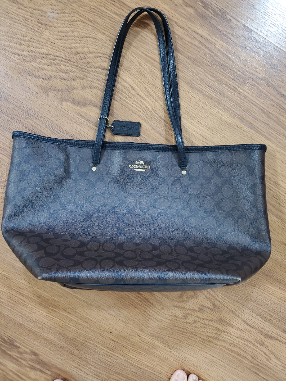 Coach City Tote Bag in Signature Canvas - photo 3