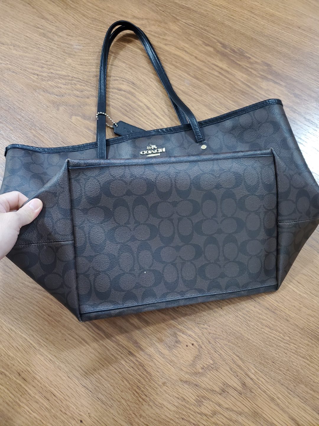 Coach City Tote Bag in Signature Canvas - photo 4