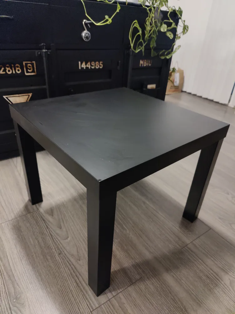 IKEA LACK Black Square End Table 💚 image indicator(2)