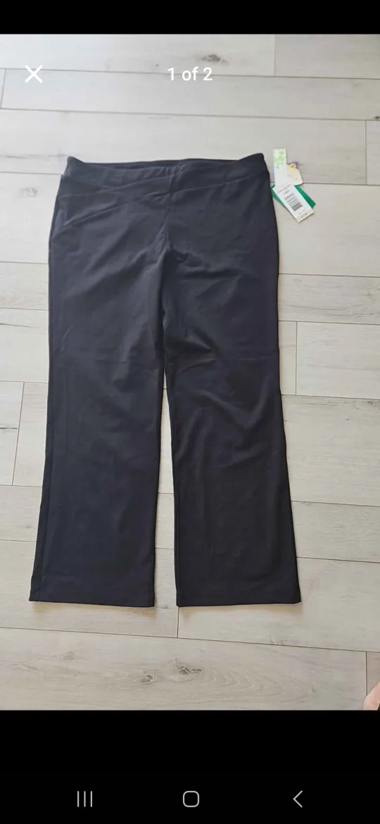 Women's Black Pull-On Pants thumbnail