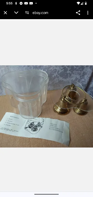 rare antique USSR brass bells 💚 image indicator(2)