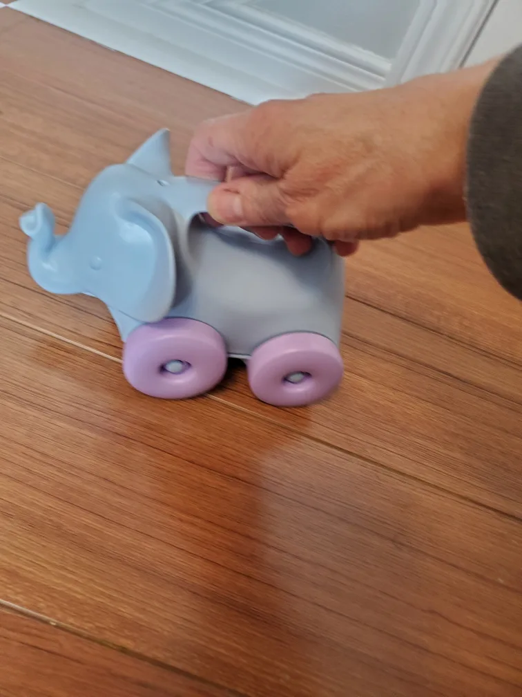"Green Toy"   Elephant Pull Toy image indicator(2)