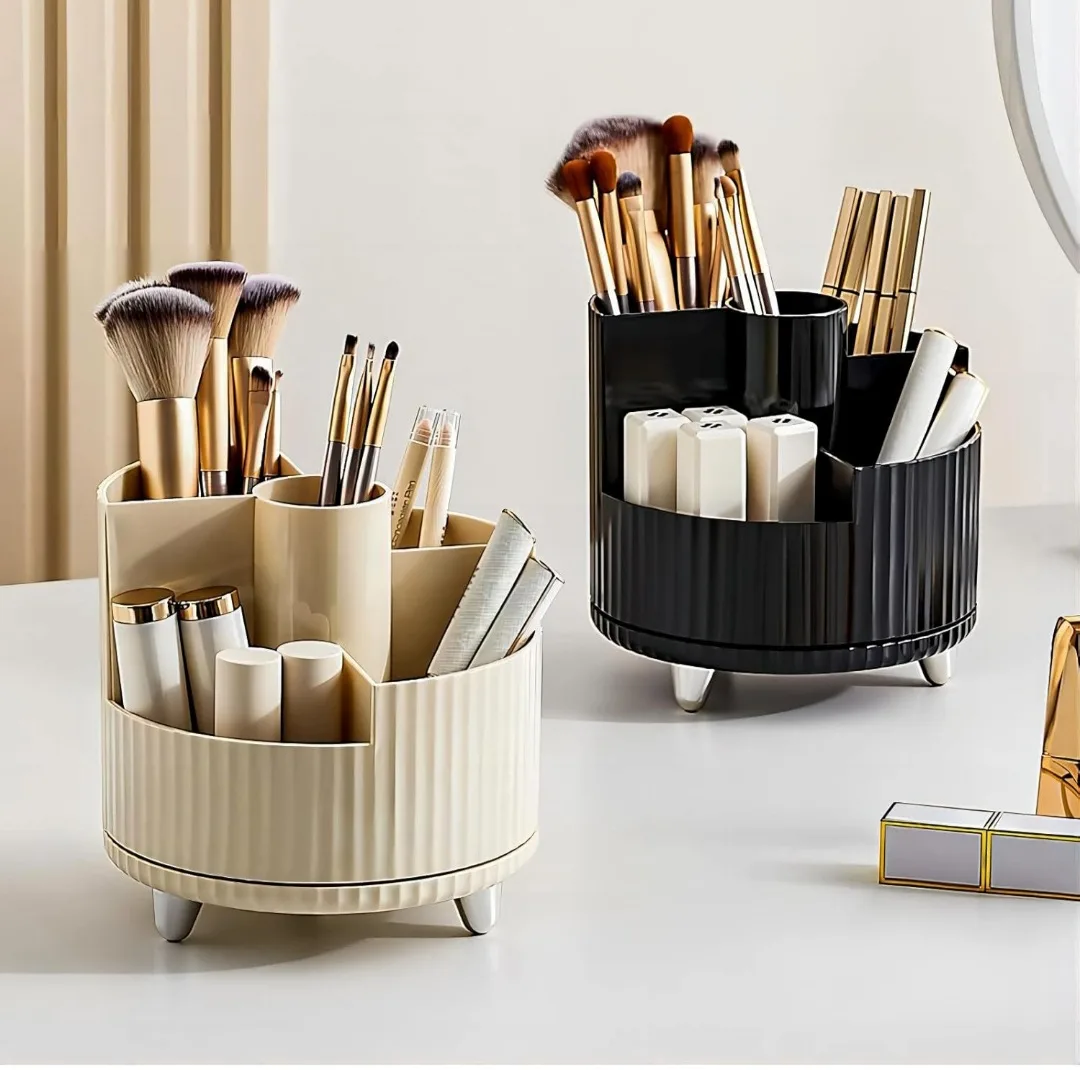BNIB Rotating Makeup Brush Organizer image indicator(8)