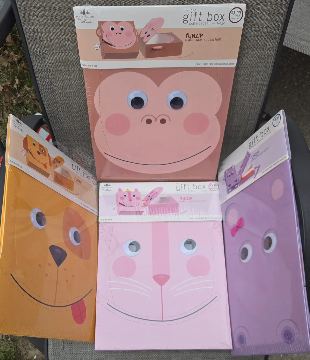 FUNZIP Animal Gift Boxes - Set of 4 image indicator(2)